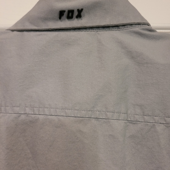 Fox Gray Casual They Are Snaps But Look Like Button Shirt,Read Post. - Picture 6 of 13